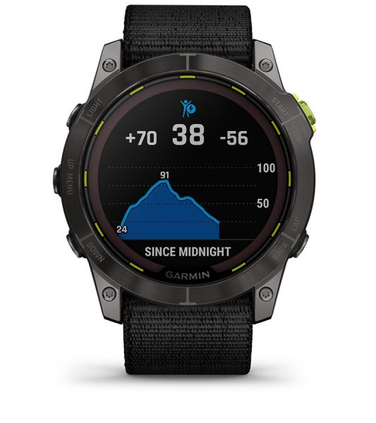 Умные часы Garmin Enduro 2 Sapphilar Solar Carbon Grey